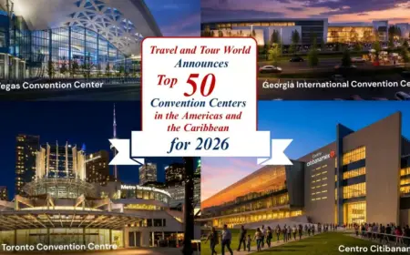 Travel And Tour World Lists Top 50 Convention Centers Across Americas and Caribbean for 2026