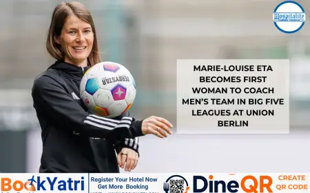 Marie-Louise Eta Becomes First Woman to Coach Men’s Team in Big Five Leagues at Union Berlin