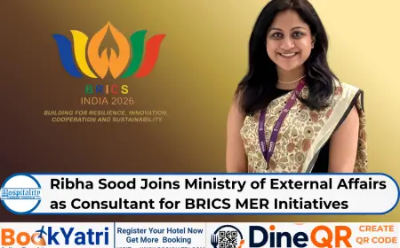 Ribha Sood Joins Ministry of External Affairs as Consultant for BRICS MER Initiatives