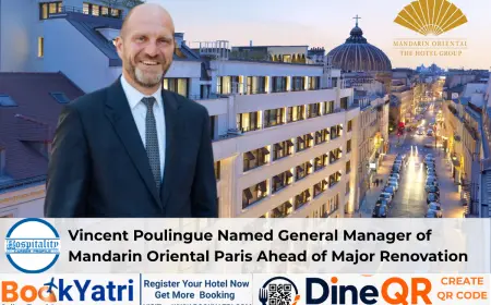 Vincent Poulingue Named General Manager of Mandarin Oriental Paris Ahead of Major Renovation