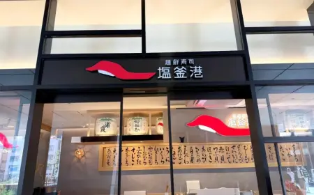 Shiogamako Opens First Tokyo Conveyor Belt Sushi Outlet at Oimachi Tracks