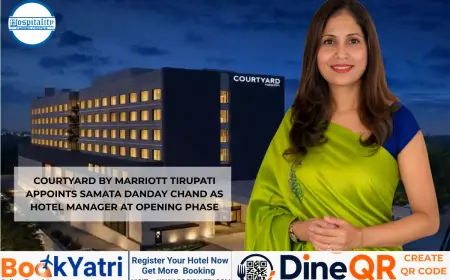 Courtyard by Marriott Tirupati Appoints Samata Danday Chand as Hotel Manager at Opening Phase