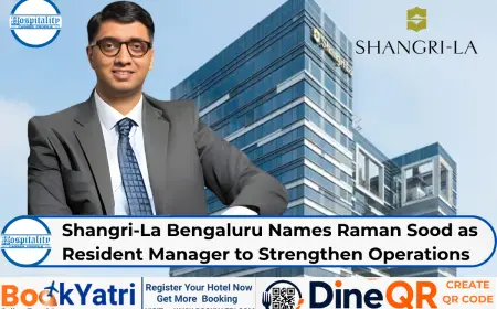 Shangri-La Bengaluru Names Raman Sood as Resident Manager to Strengthen Operations