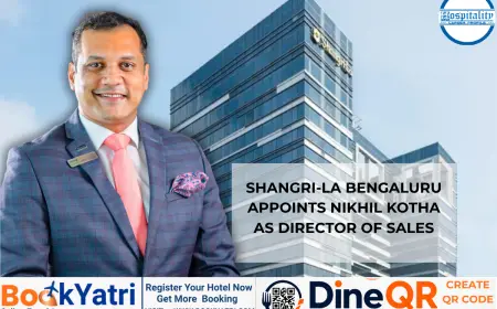 Shangri-La Bengaluru Appoints Nikhil Kotha as Director of Sales