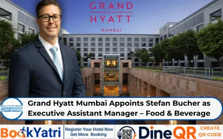 Grand Hyatt Mumbai Appoints Stefan Bucher as Executive Assistant Manager – Food & Beverage