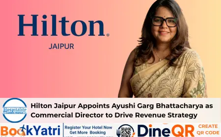 Hilton Jaipur Appoints Ayushi Garg Bhattacharya as Commercial Director to Drive Revenue Strategy