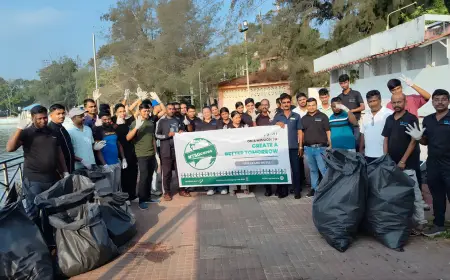 TSG Hotels Conducts Beach Clean-Up Drive in Andaman, Collects 20 Bags of Waste