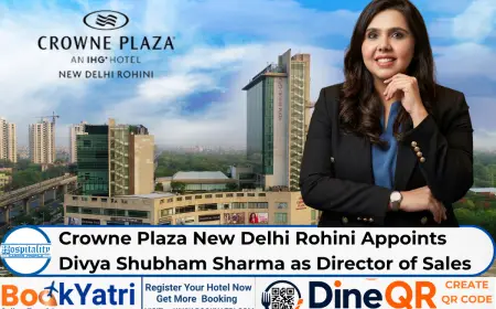 Crowne Plaza New Delhi Rohini Appoints Divya Shubham Sharma as Director of Sales