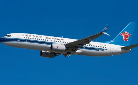 CDB Aviation Delivers Boeing 737-8 to China Southern
