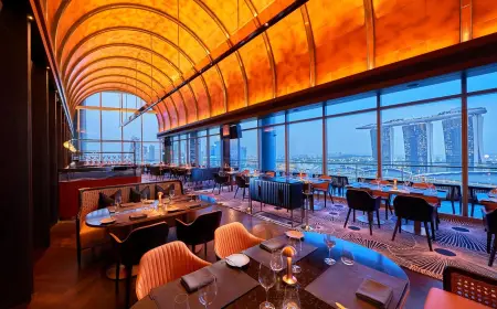 Vue Singapore Launches Limited-Time Spring Menu Featuring Wagyu and Salmon