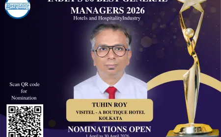 Tuhin Roy, GM of Visitel A Boutique Hotel Kolkata, Nominated for India’s 50 Best General Managers 2026
