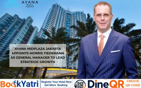 AYANA Midplaza Jakarta Appoints Morris Tiedemann as General Manager to Lead Strategic Growth