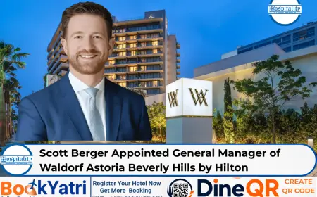 Scott Berger Appointed General Manager of Waldorf Astoria Beverly Hills by Hilton