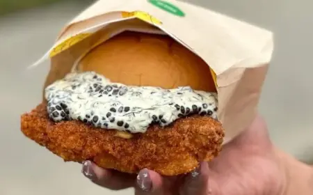 Daybird’s $100 Fish Sandwich in Los Angeles Draws Attention for Caviar Add-On