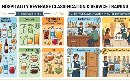 Types of Beverages in the Hospitality Industry Explained