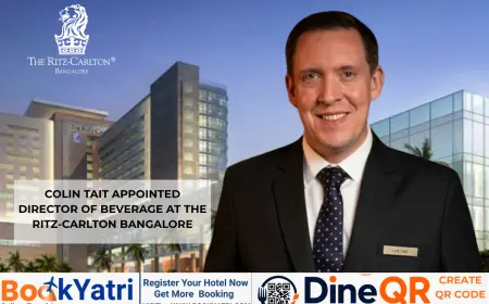 Colin Tait Appointed Director of Beverage at The Ritz-Carlton Bangalore