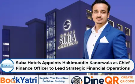 Suba Hotels Appoints Hakimuddin Kanorwala as Chief Finance Officer to Lead Strategic Financial Operations