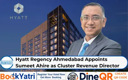Hyatt Regency Ahmedabad Appoints Sumeet Ahire as Cluster Revenue Director