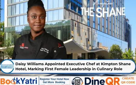 Daisy Williams Appointed Executive Chef at Kimpton Shane Hotel, Marking First Female Leadership in Culinary Role
