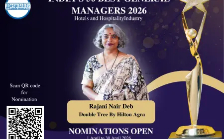 Rajani Nair Deb, GM of DoubleTree by Hilton Agra, Nominated for India’s 50 Best General Managers 2026