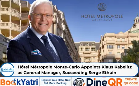 Hôtel Métropole Monte-Carlo Appoints Klaus Kabelitz as General Manager, Succeeding Serge Ethuin
