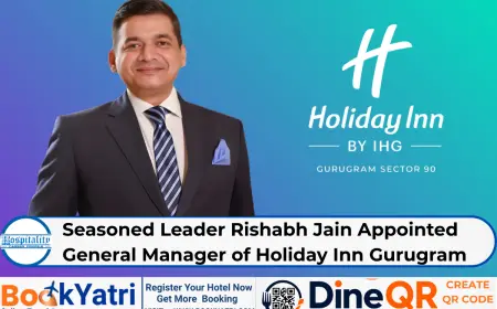 Seasoned Leader Rishabh Jain Appointed General Manager of Holiday Inn Gurugram Sector 90
