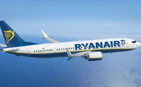 Ryanair Passenger Climbs Into Overhead Bin Mid-Flight