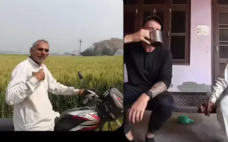 British Cyclist’s Buttermilk Experience Highlights India’s Genuine Hospitality
