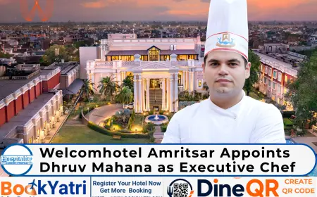 Welcomhotel Amritsar Appoints Dhruv Mahana as Executive Chef