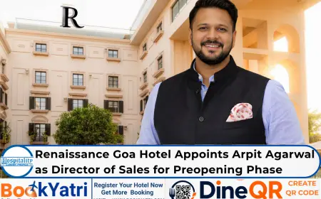 Arpit Agarwal to Drive Preopening Sales at Renaissance Goa Hotel