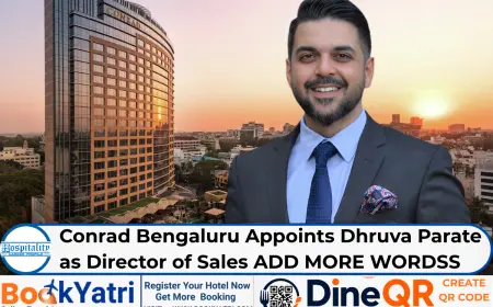 Dhruva Parate Appointed Director of Sales at Conrad Bengaluru