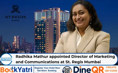 Radhika Mathur appointed  Marketing Director at St. Regis Mumbai