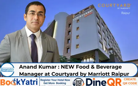 Anand Kumar: New F&B Manager at Courtyard by Marriott Raipur