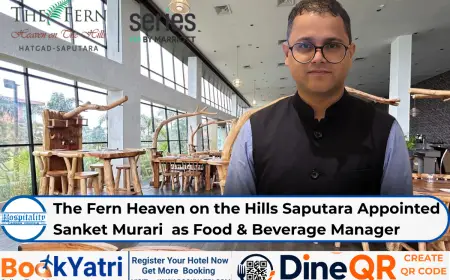 Sanket Murari Appointed F&B Manager at The Fern Saputara