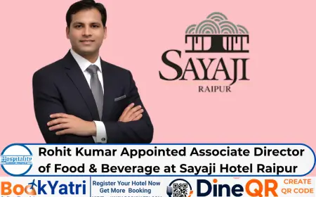 Rohit Kumar Appointed Associate Director of F&B at Sayaji Hotel Raipur