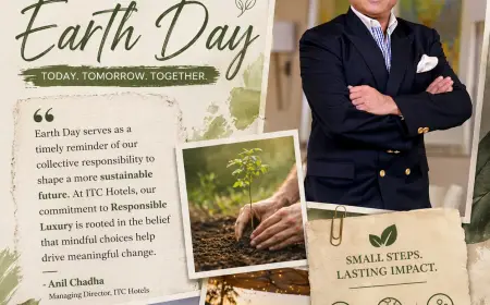 ITC Hotels Earth Day Marks Sustainability-Focused Message