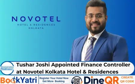 Strategic Move: Tushar Joshi Joins Novotel Kolkata as Finance Controller