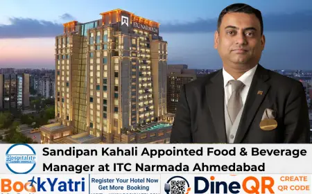 Sandipan Kahali to Strategically Lead F&B at ITC Narmada Ahmedabad