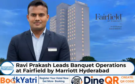 Ravi Prakash to Lead Banquet Ops at Fairfield by Marriott