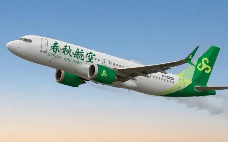 Spring Airlines Plans 200+ Fleet to Expand Low-Cost Travel in China