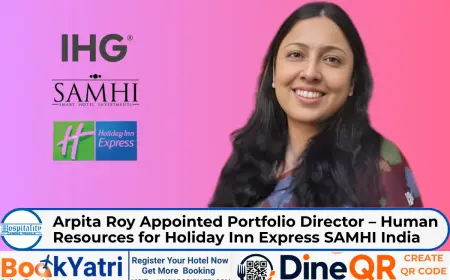 Arpita Roy joins Holiday Inn Express  SAMHI India as New HR Director