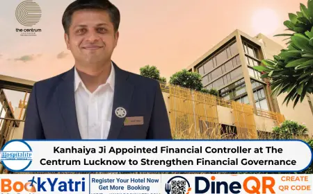 Kanhaiya Ji Takes  Key Role as Financial Controller at The Centrum Lucknow