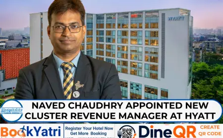 Naved Chaudhary appointed new Cluster Revenue Manager at Hyatt