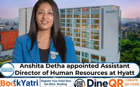 Anshita Detha appointed Assistant Director of Human Resources at Hyatt