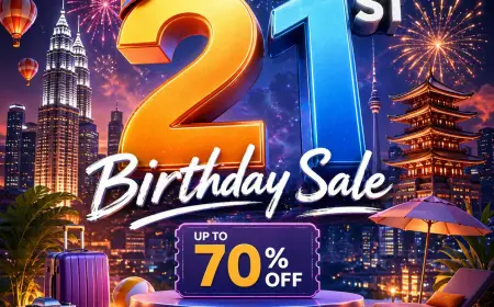 Agoda 21st Birthday Sale: 15% Rise in Secondary City Searches