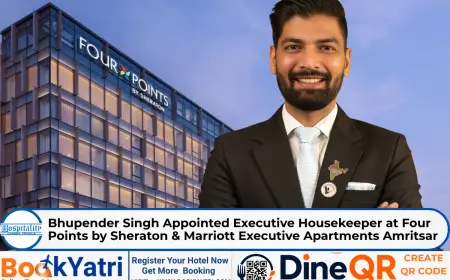 Bhupender Singh Appointed Executive Housekeeper at Dual Properties