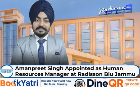 Amanpreet Singh Appointed HR Manager at Radisson Blu Jammu