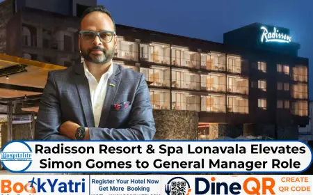 Simon Gomes appointed GM at Radisson Resort & Spa Lonavala