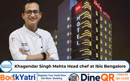 Khagendar Singh Mehta as New Head Chef at Ibis Bengalore
