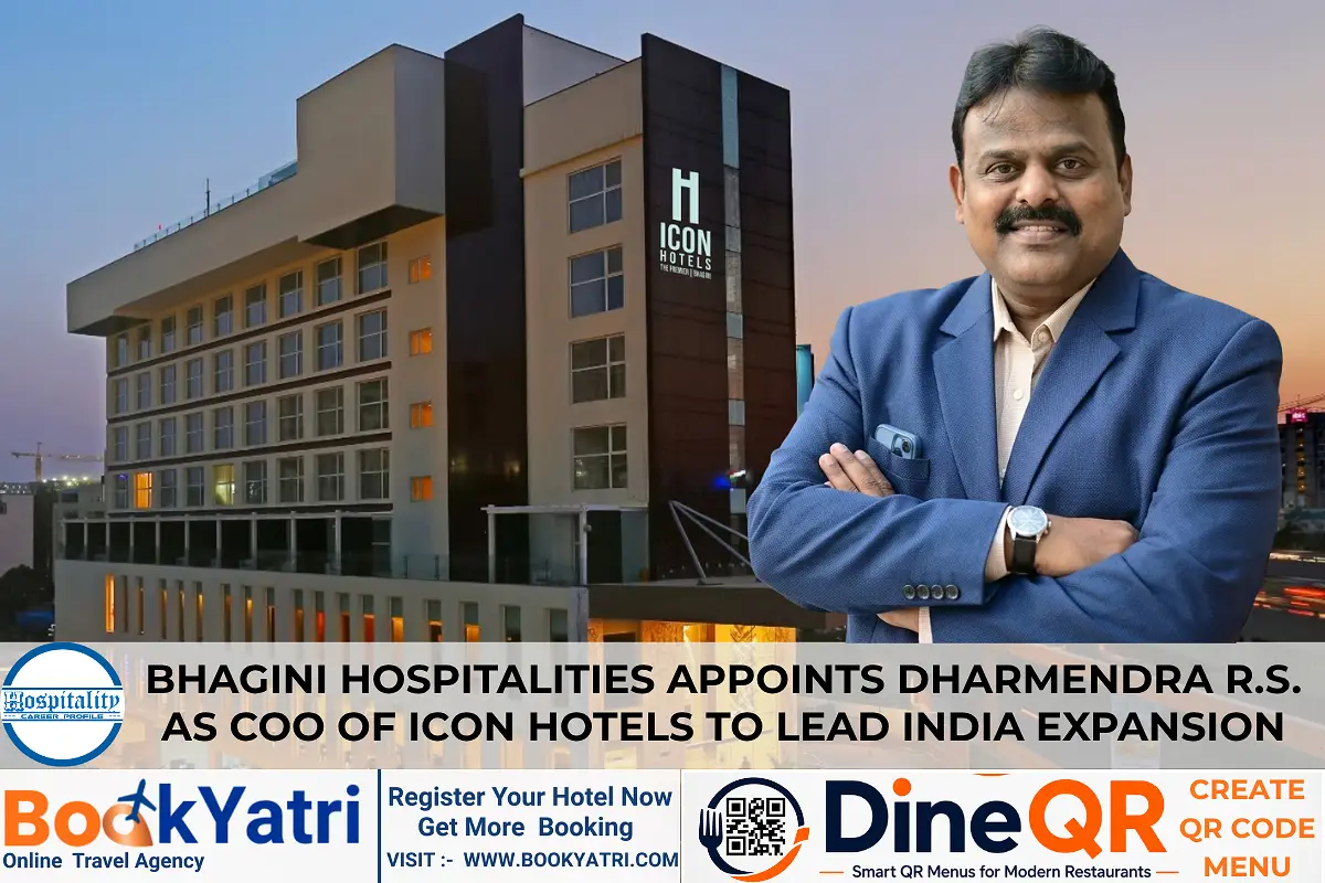 Dharmendra R.S. Appointed COO of Icon Hotels to Drive Massive India Expansion